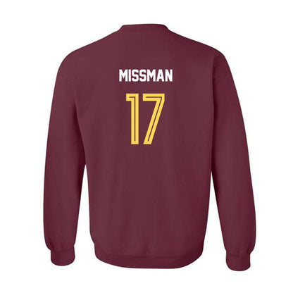 NSU - NCAA Women's Soccer : Abby Missman - Replica Shersey Crewneck Sweatshirt