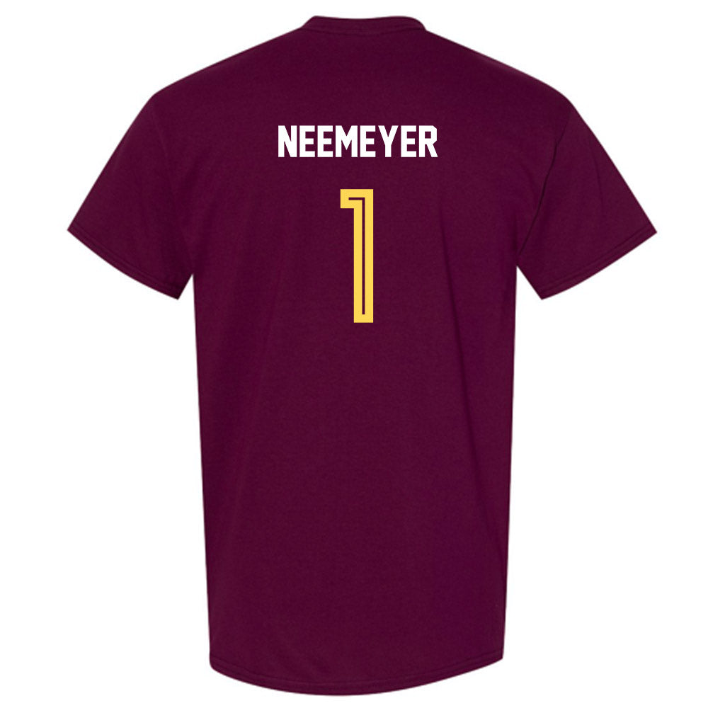 NSU - NCAA Women's Soccer : Ilee Neemeyer - Replica Shersey T-Shirt-1