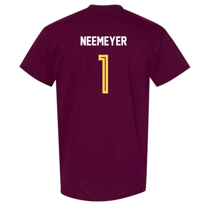 NSU - NCAA Women's Soccer : Ilee Neemeyer - Replica Shersey T-Shirt-1