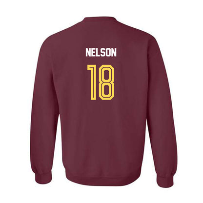 NSU - NCAA Women's Soccer : Clara Nelson - Replica Shersey Crewneck Sweatshirt-1