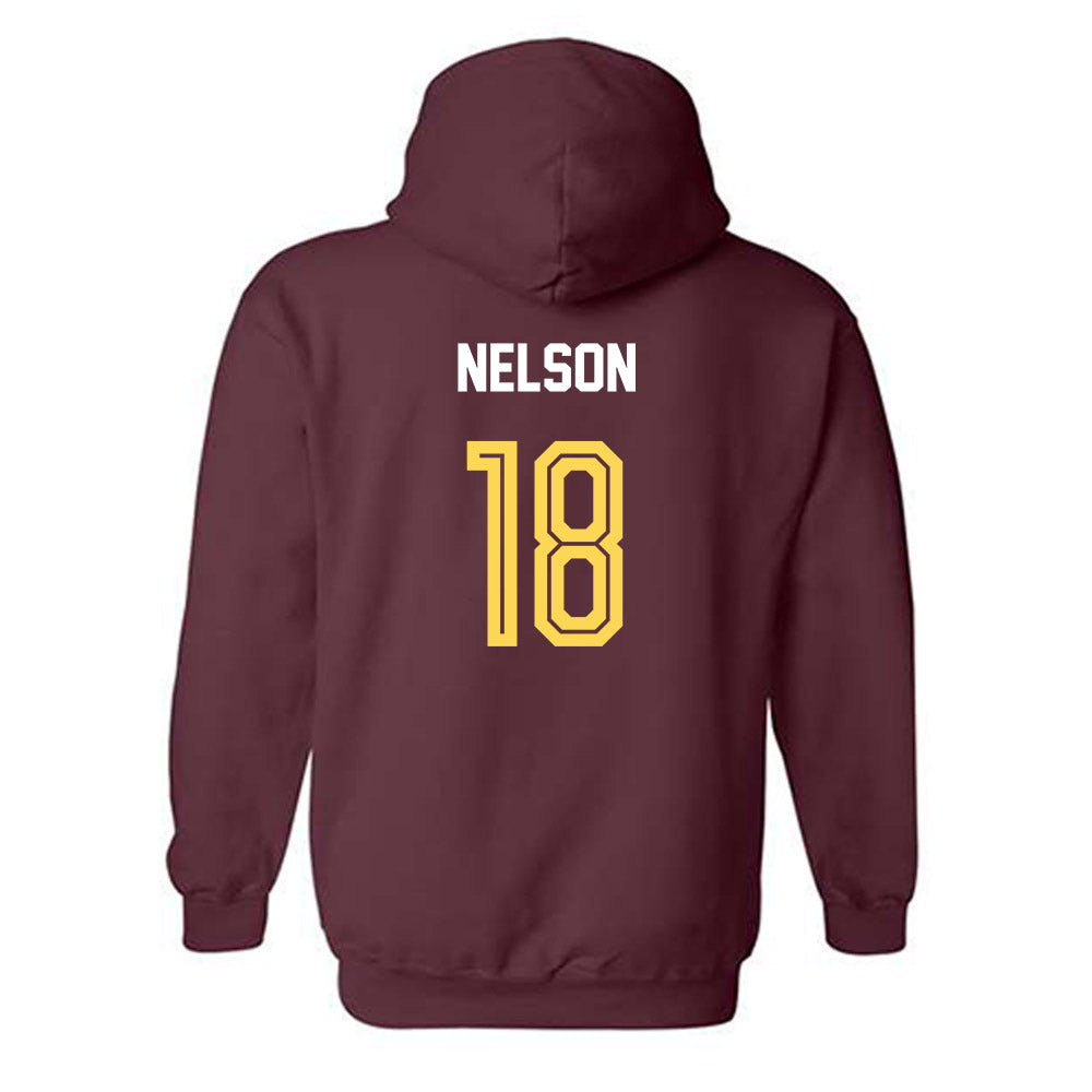 NSU - NCAA Women's Soccer : Clara Nelson - Replica Shersey Hooded Sweatshirt-1