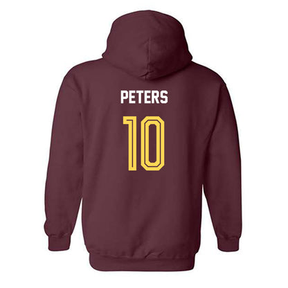 NSU - NCAA Women's Soccer : Deshani Peters - Replica Shersey Hooded Sweatshirt-1