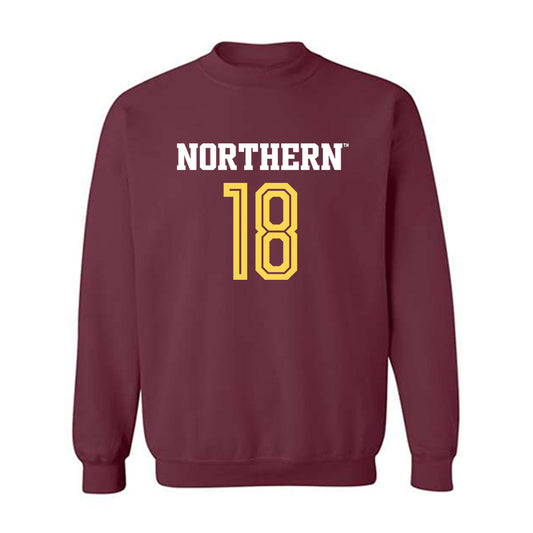 NSU - NCAA Women's Soccer : Clara Nelson - Replica Shersey Crewneck Sweatshirt-0