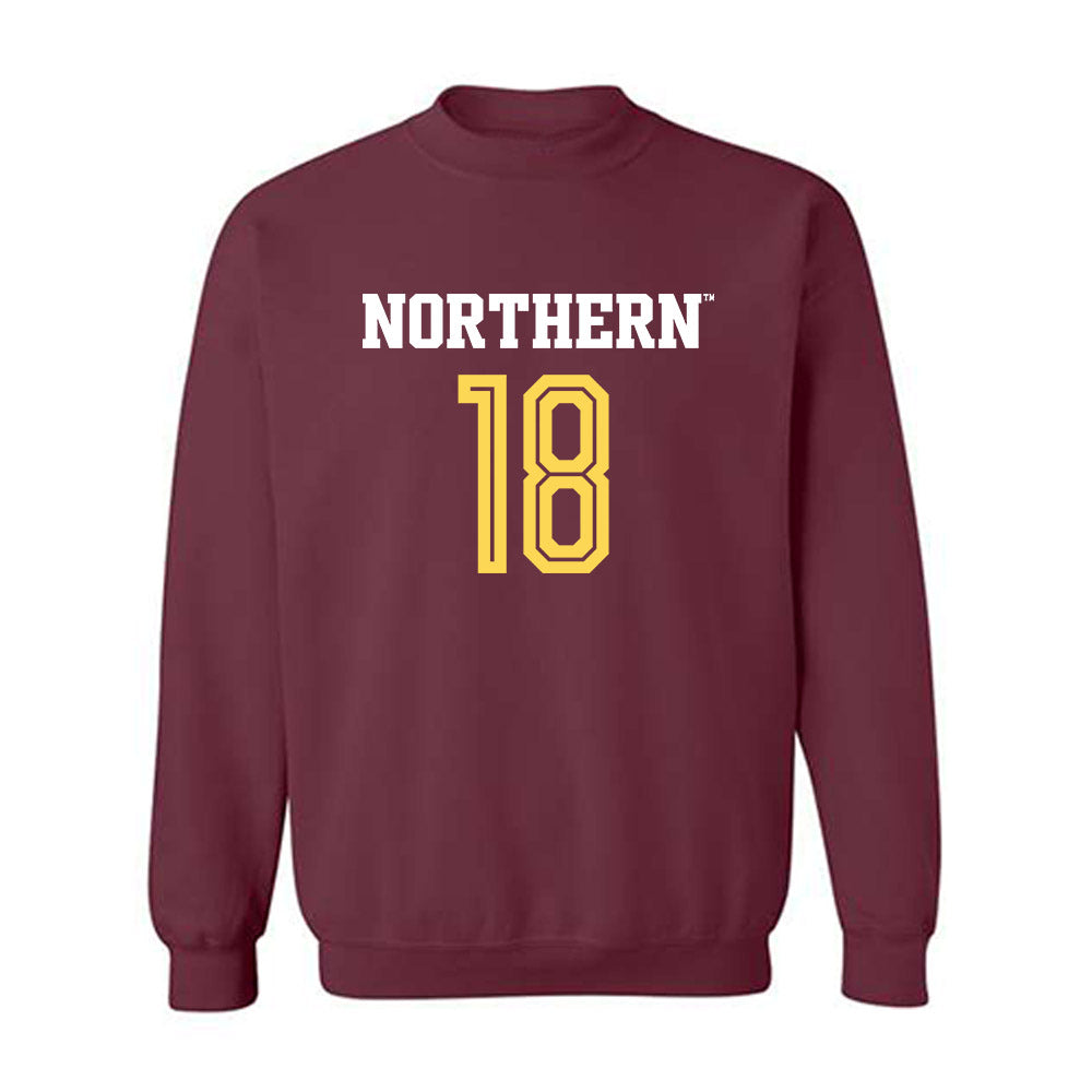 NSU - NCAA Women's Soccer : Clara Nelson - Replica Shersey Crewneck Sweatshirt-0