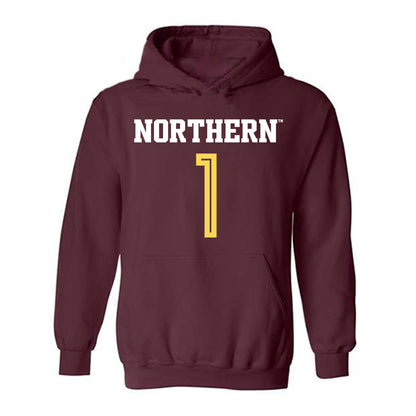 NSU - NCAA Women's Soccer : Ilee Neemeyer - Replica Shersey Hooded Sweatshirt-0