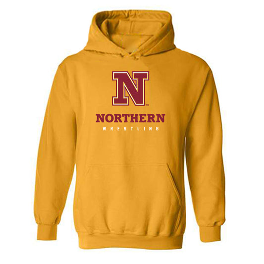 NSU - NCAA Wrestling : Harrison Dea - Classic Shersey Hooded Sweatshirt-0