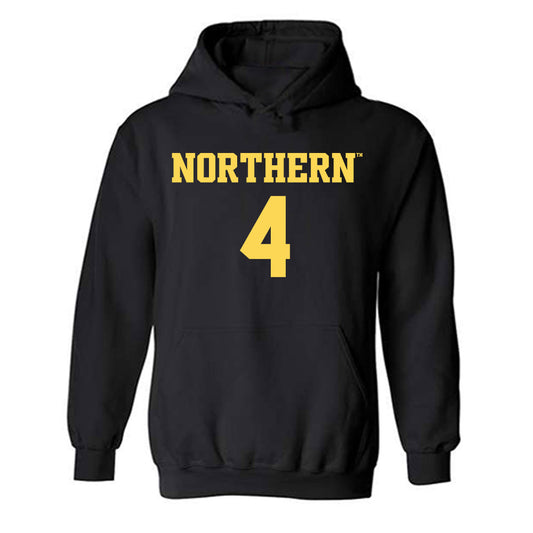 NSU - NCAA Women's Volleyball : Lydia Nelson - Replica Shersey Hooded Sweatshirt-0