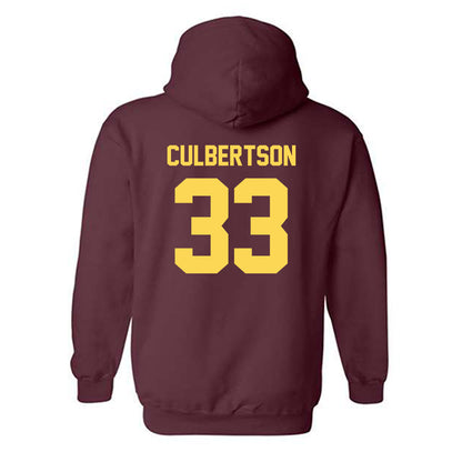  - NCAA Baseball : Kolby Culbertson - Classic Shersey Hooded Sweatshirt-1