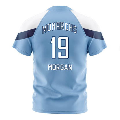 Old Dominion - NCAA Women's Soccer : Hannah Morgan - Light Blue Soccer Jersey-1