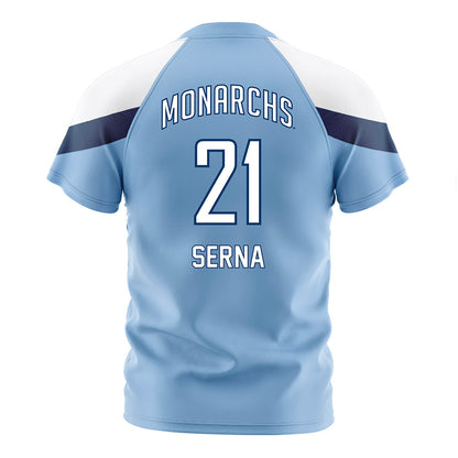 Old Dominion - NCAA Women's Soccer : Mia Serna - Light Blue Soccer Jersey-1