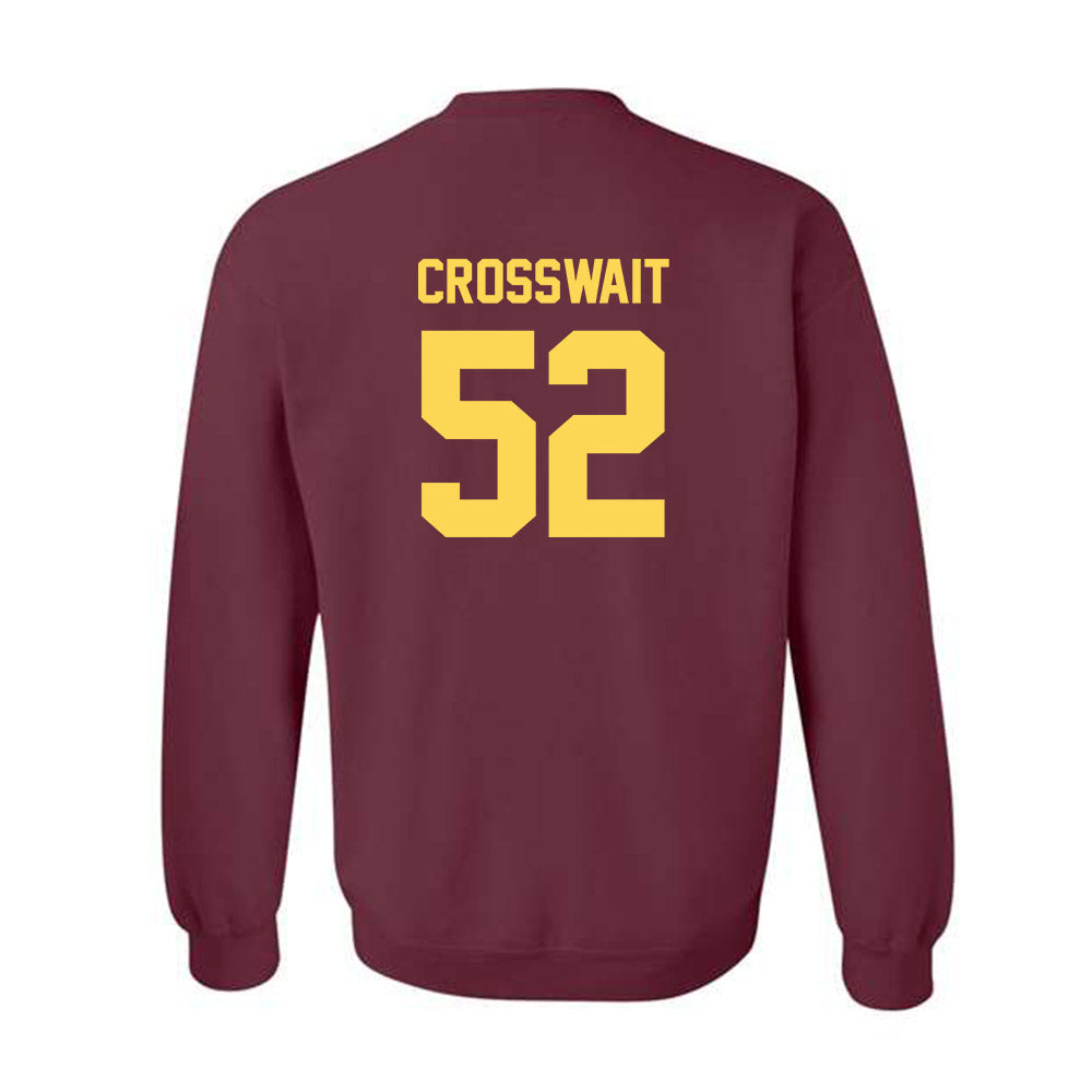 NSU - NCAA Football : Tate Crosswait - Classic Shersey Crewneck Sweatshirt