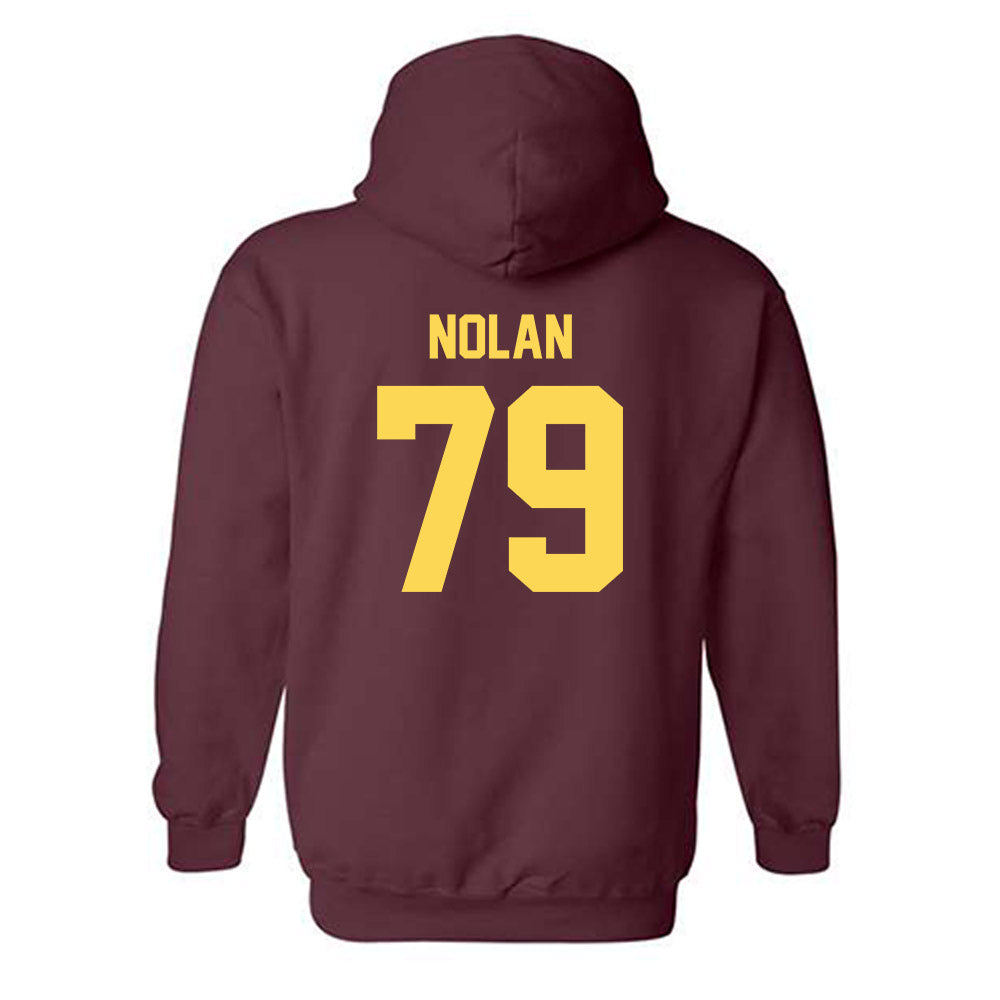 NSU - NCAA Football : Michael Nolan - Classic Shersey Hooded Sweatshirt-1