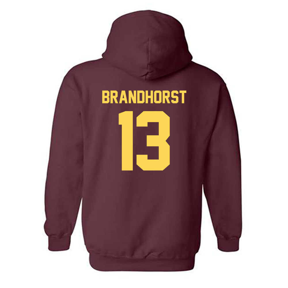 NSU - NCAA Football : Andrew Brandhorst - Classic Shersey Hooded Sweatshirt-1