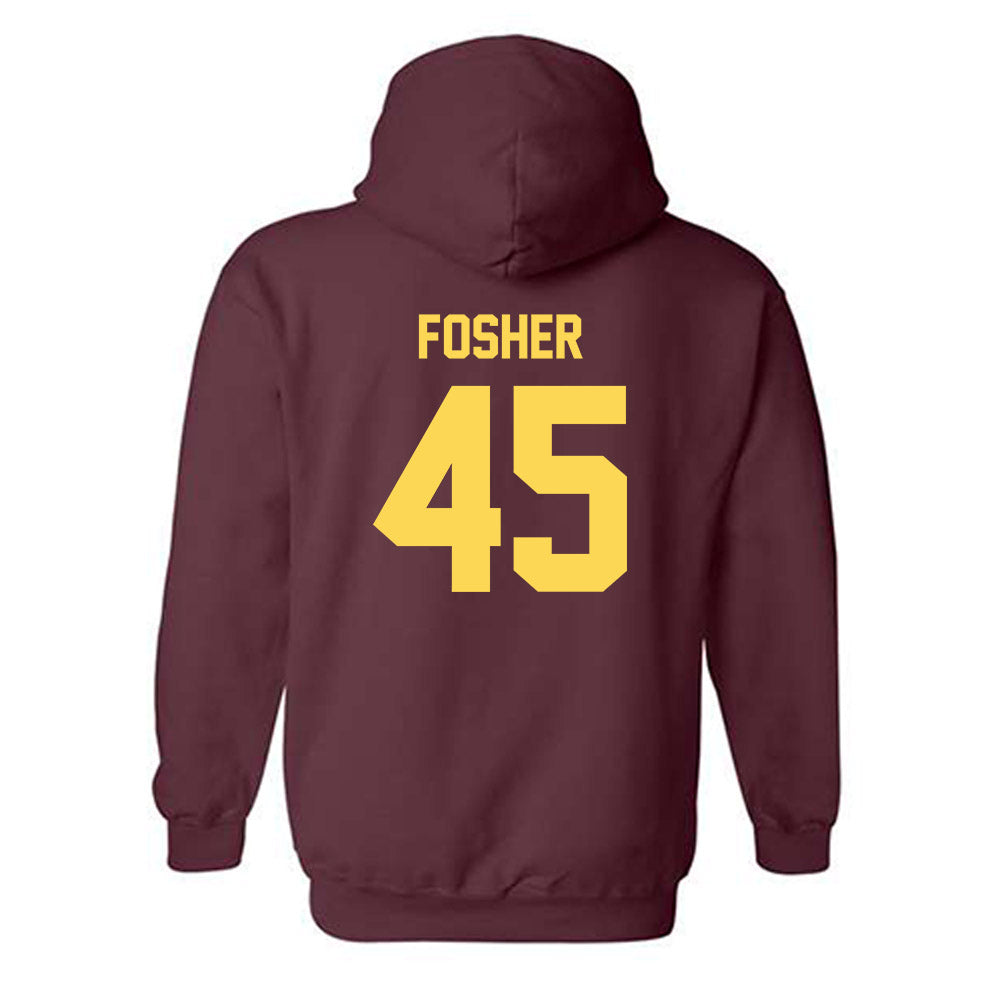 NSU - NCAA Football : Cooper Fosher - Classic Shersey Hooded Sweatshirt-1