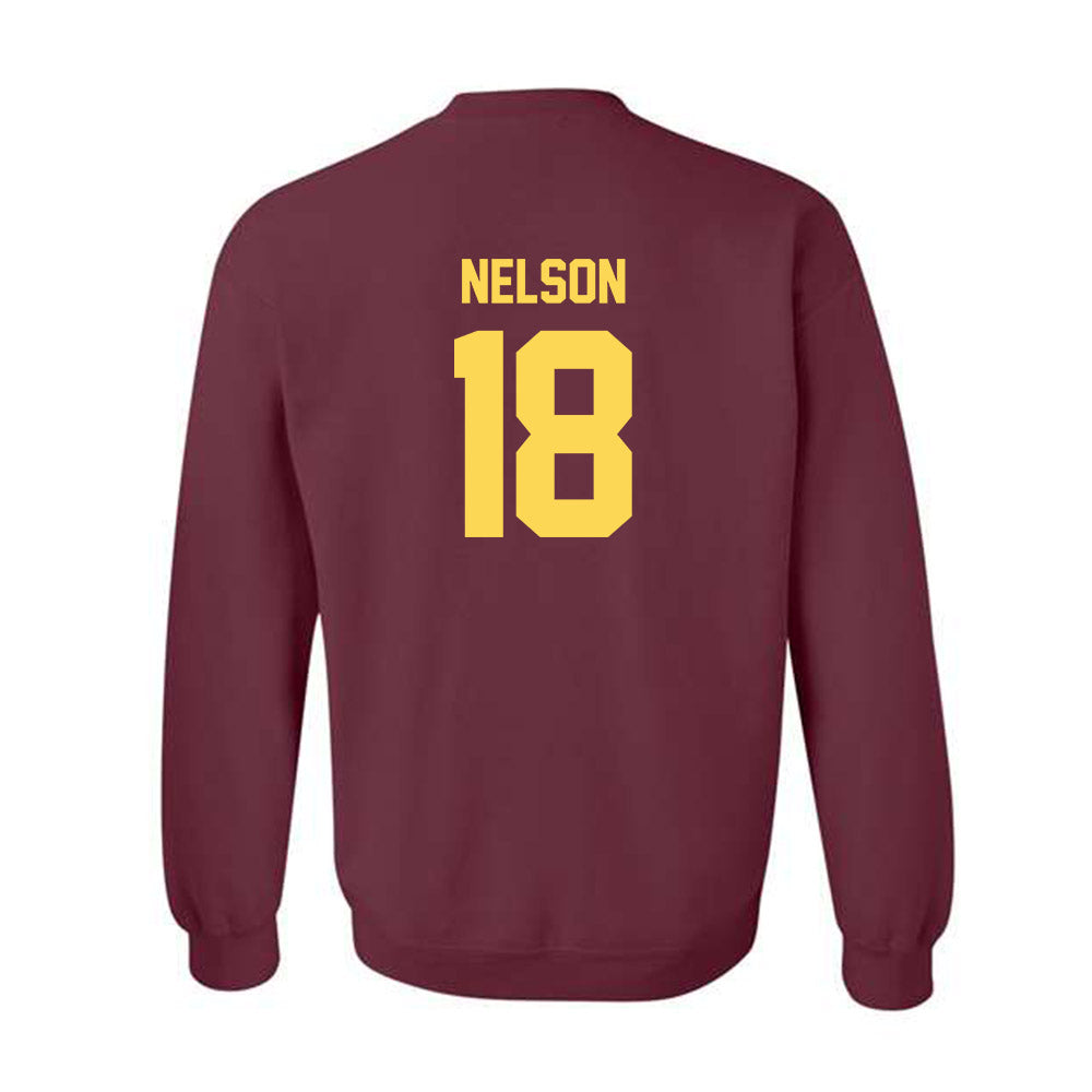 NSU - NCAA Women's Soccer : Clara Nelson - Classic Shersey Crewneck Sweatshirt-1