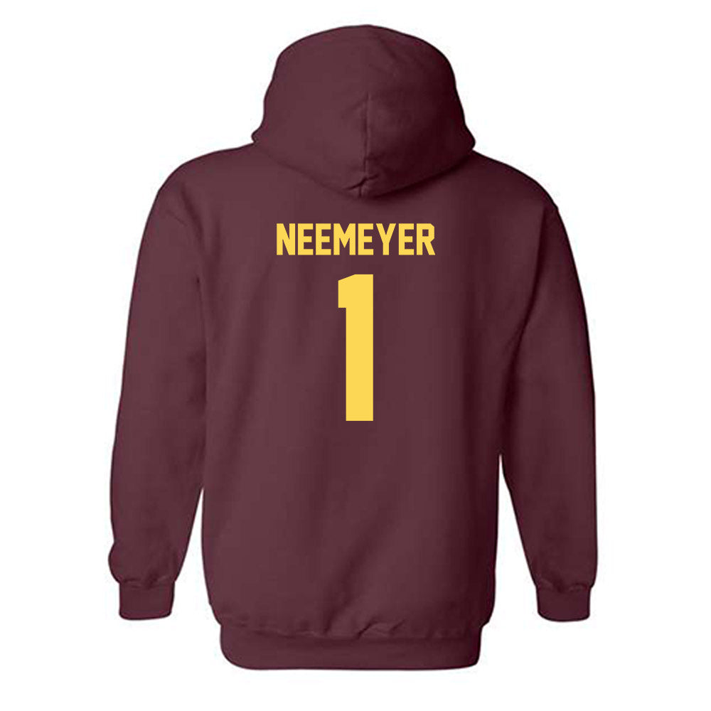 NSU - NCAA Women's Soccer : Ilee Neemeyer - Classic Shersey Hooded Sweatshirt-1
