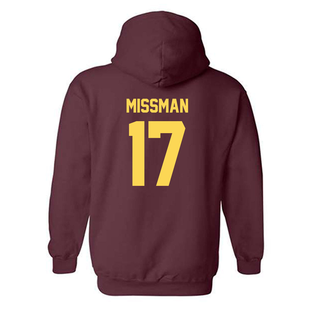NSU - NCAA Women's Soccer : Abby Missman - Classic Shersey Hooded Sweatshirt