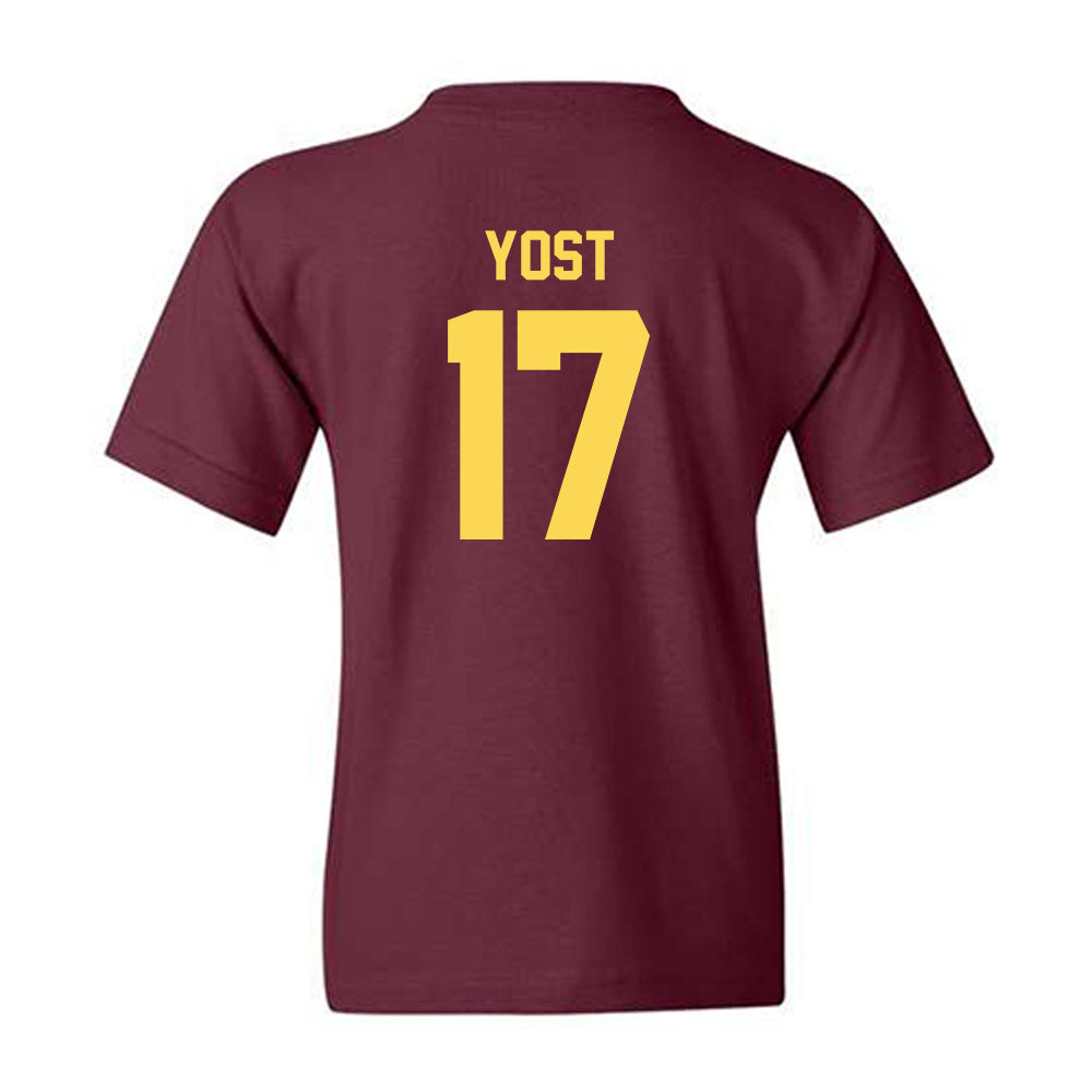 NSU - NCAA Women's Volleyball : Ashley Yost - Classic Shersey Youth T-Shirt-1