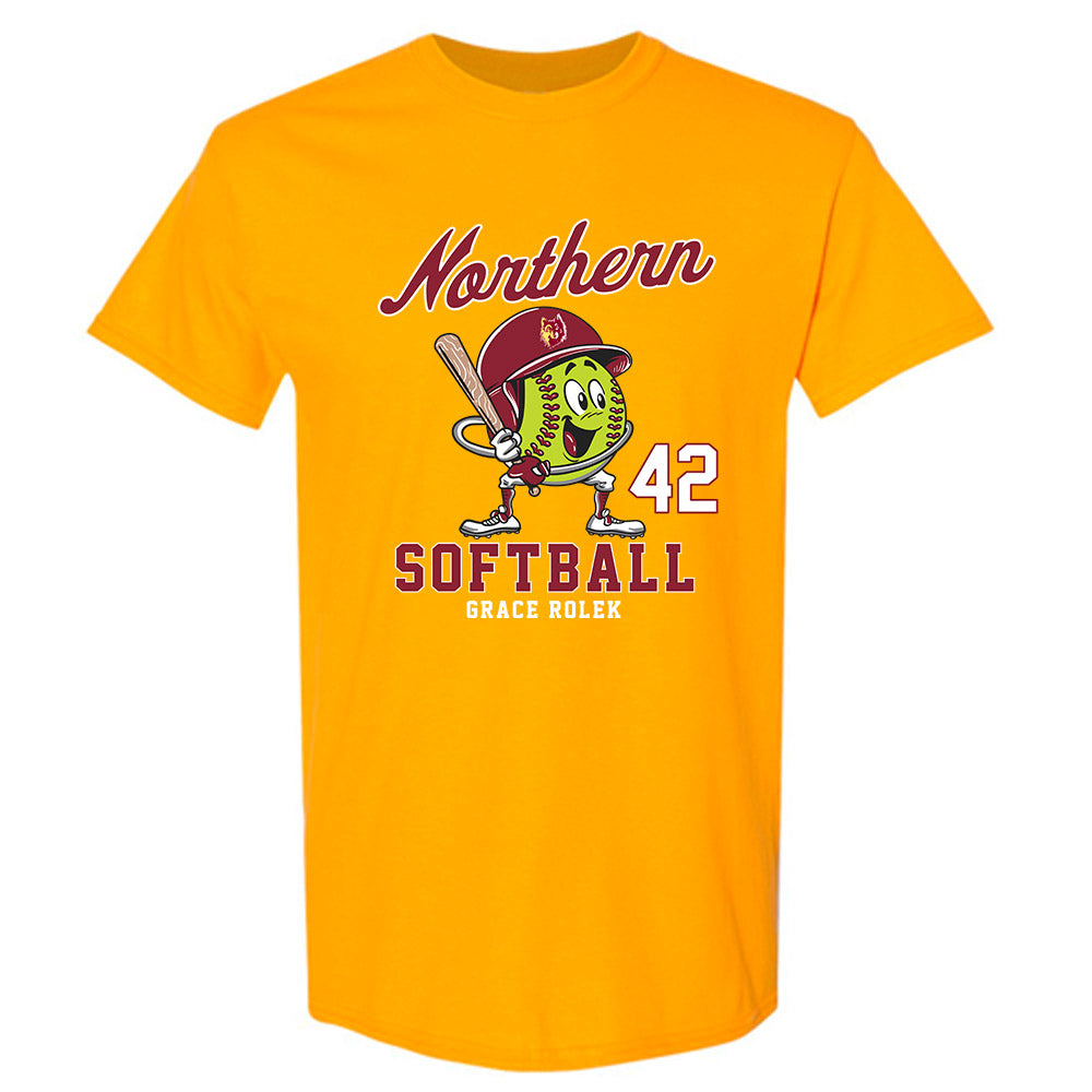 NSU - NCAA Softball : Grace Rolek - Fashion Shersey T-Shirt-0