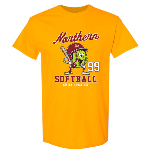 NSU - NCAA Softball : Emily Braaten - Fashion Shersey T-Shirt-0