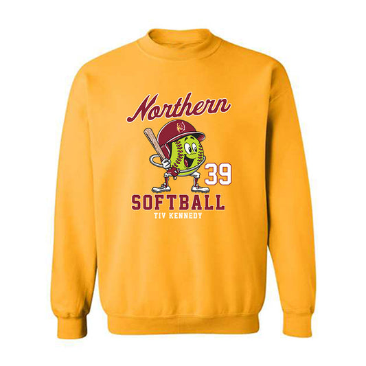 NSU - NCAA Softball : Tiv Kennedy - Fashion Shersey Crewneck Sweatshirt-0