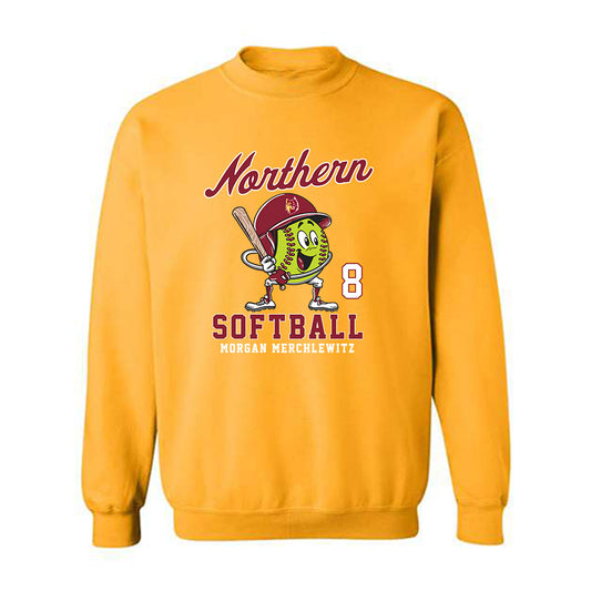 NSU - NCAA Softball : Morgan Merchlewitz - Fashion Shersey Crewneck Sweatshirt-0