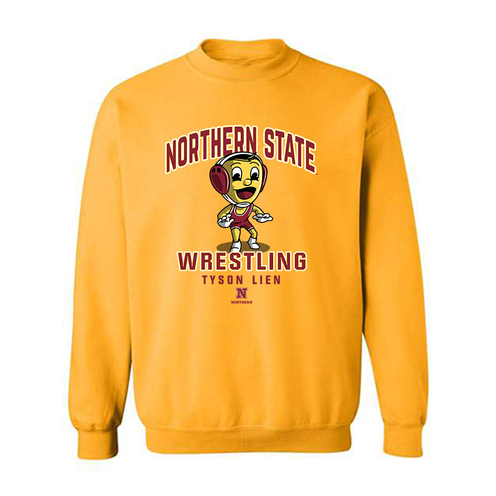 NSU - NCAA Wrestling : Tyson Lien - Fashion Shersey Crewneck Sweatshirt-0