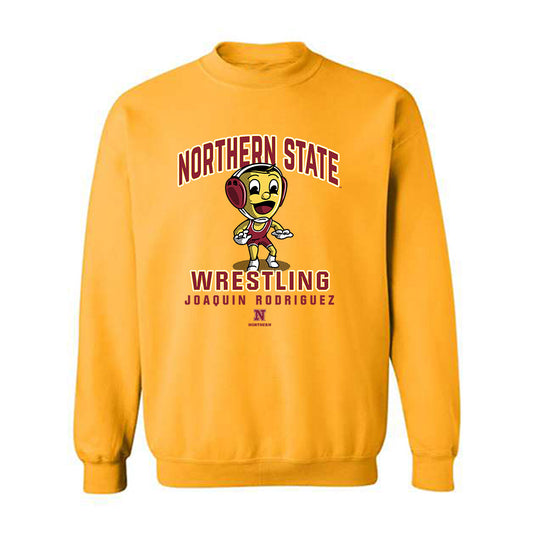 NSU - NCAA Wrestling : Joaquin Rodriguez - Fashion Shersey Crewneck Sweatshirt-0
