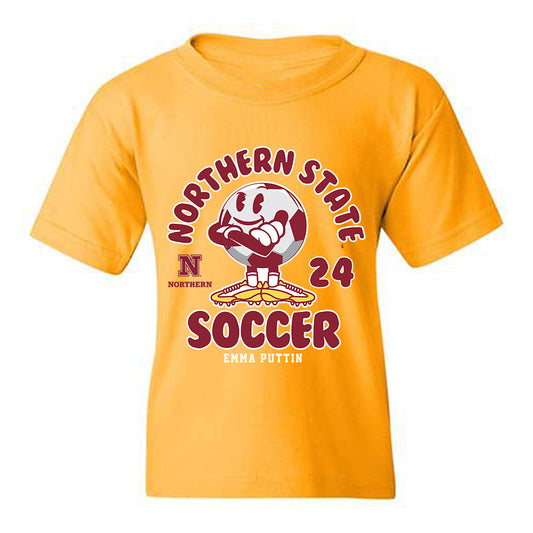NSU - NCAA Women's Soccer : Emma Puttin - Fashion Shersey Youth T-Shirt-0
