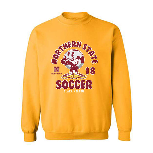 NSU - NCAA Women's Soccer : Clara Nelson - Fashion Shersey Crewneck Sweatshirt-0