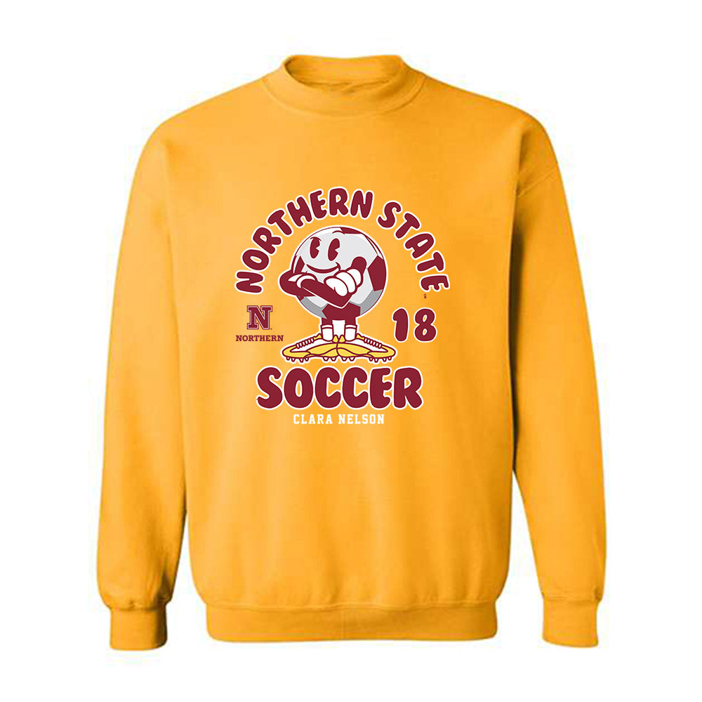 NSU - NCAA Women's Soccer : Clara Nelson - Fashion Shersey Crewneck Sweatshirt-0