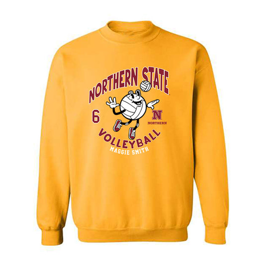 NSU - NCAA Women's Volleyball : Maggie Smith - Fashion Shersey Crewneck Sweatshirt-0