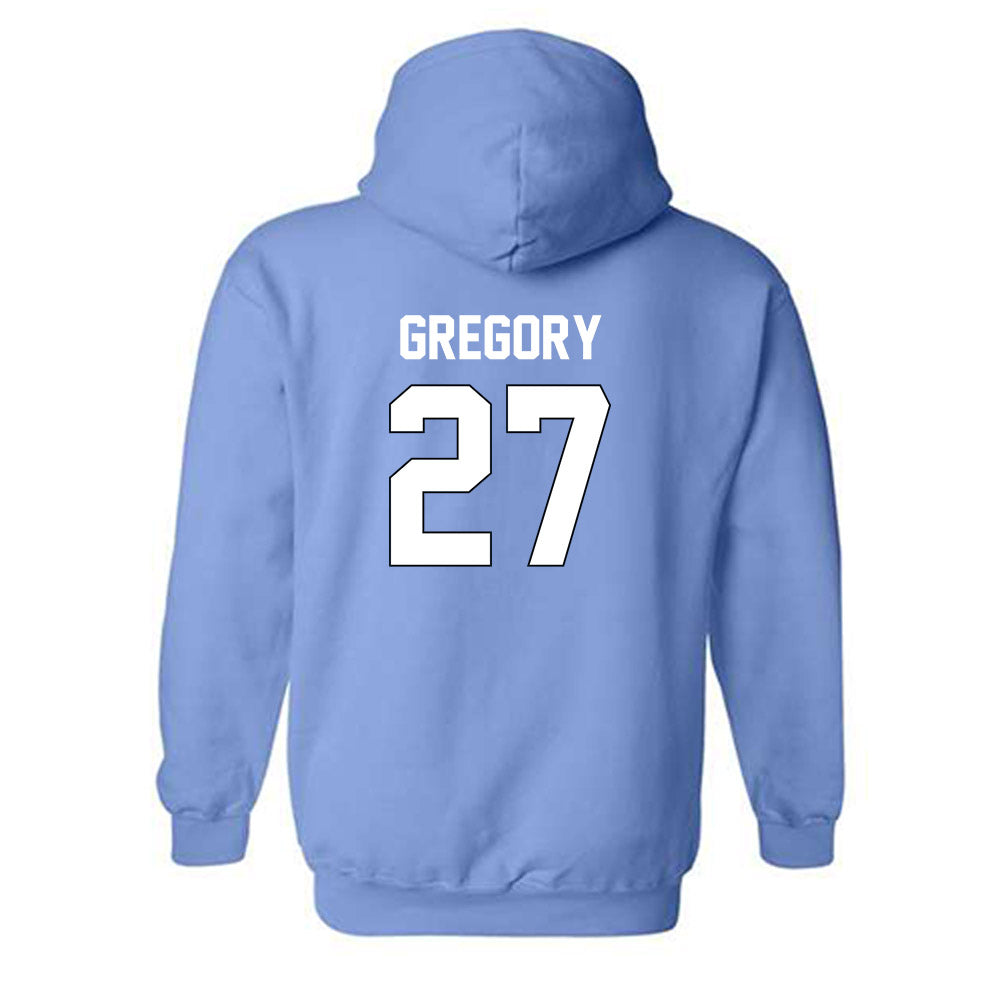 Old Dominion - NCAA Football : Kingston Gregory - Replica Shersey Hooded Sweatshirt-1
