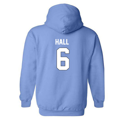 Old Dominion - NCAA Football : Treyvion Hall - Replica Shersey Hooded Sweatshirt-1