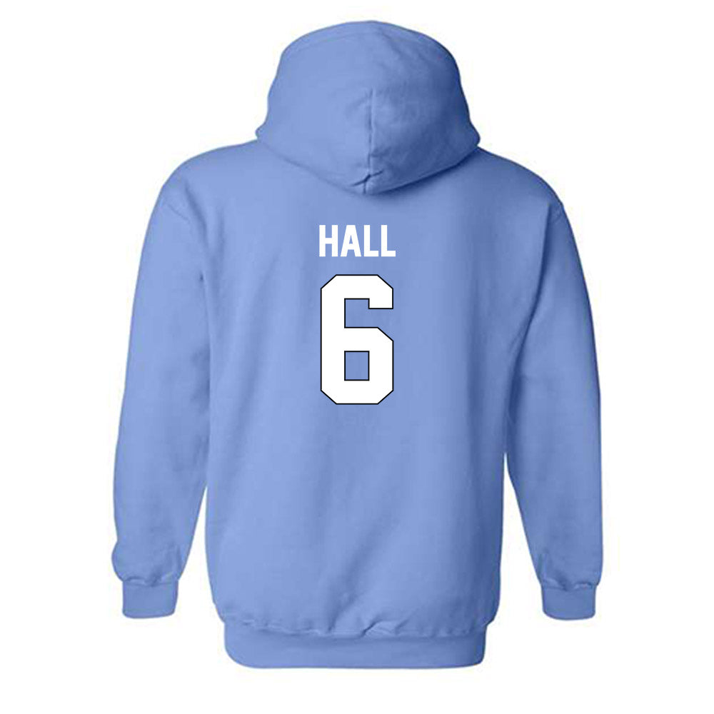 Old Dominion - NCAA Football : Treyvion Hall - Replica Shersey Hooded Sweatshirt-1