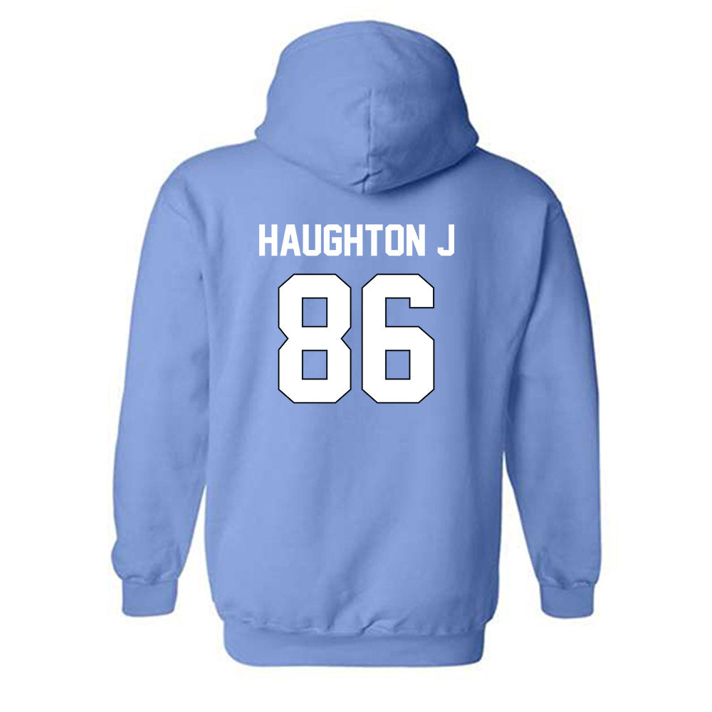 Old Dominion - NCAA Football : Leon Haughton J - Replica Shersey Hooded Sweatshirt-1