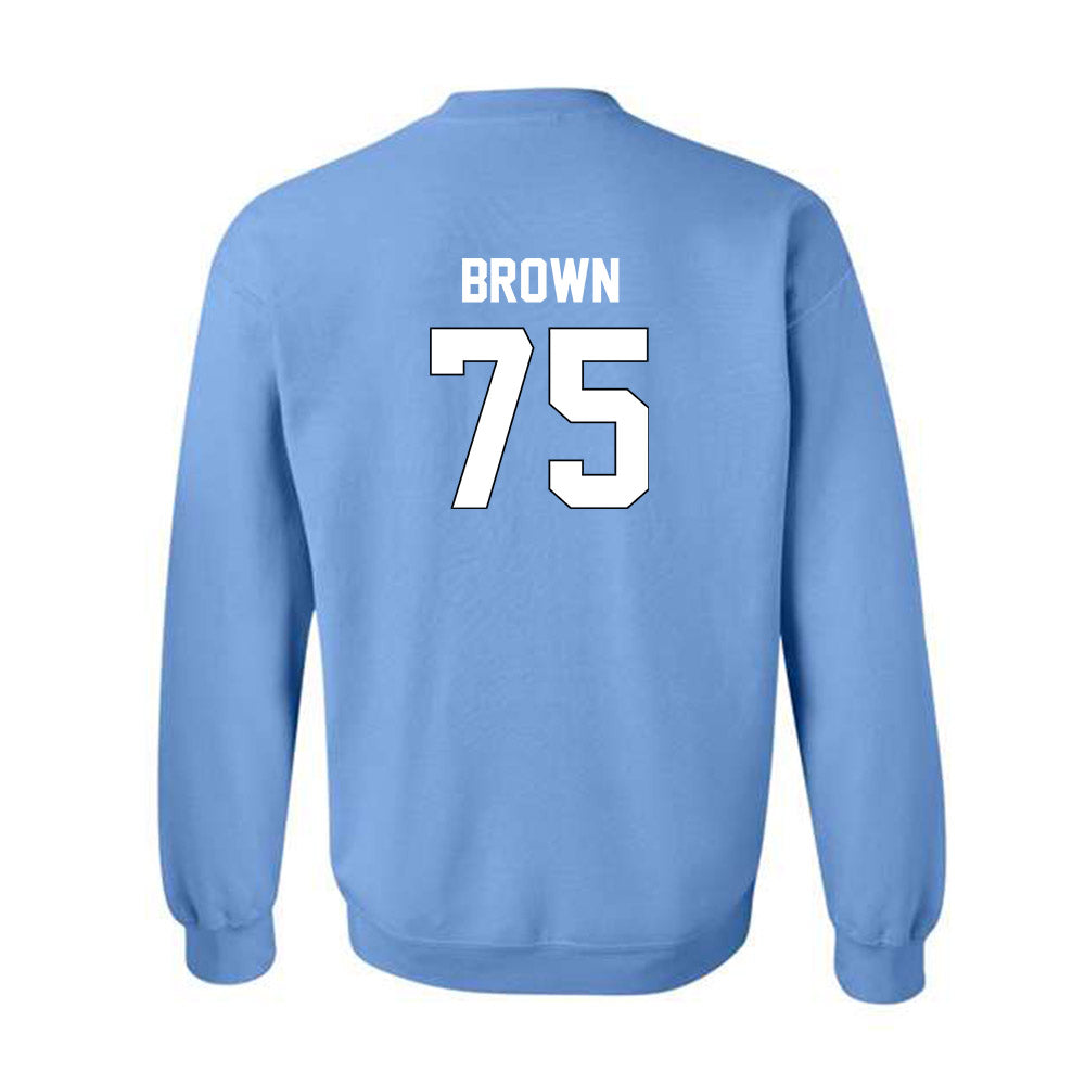 Old Dominion - NCAA Football : Demorrsion Brown - Replica Shersey Crewneck Sweatshirt-1