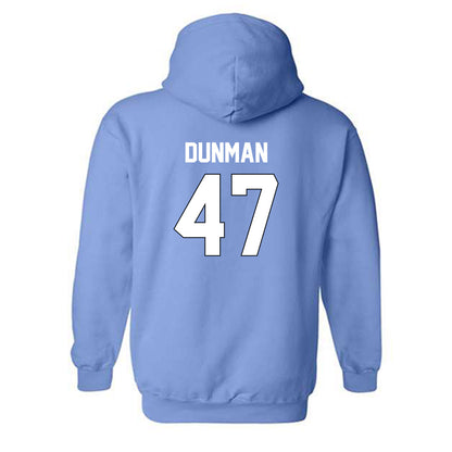 Old Dominion - NCAA Football : Ashten Dunman - Replica Shersey Hooded Sweatshirt-1
