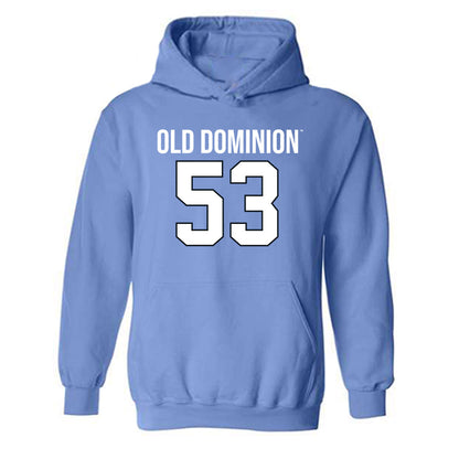 Old Dominion - NCAA Football : Idrissa Kamara - Replica Shersey Hooded Sweatshirt-0