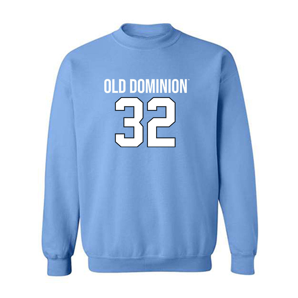Old Dominion - NCAA Football : Jamez Drummer - Replica Shersey Crewneck Sweatshirt-0