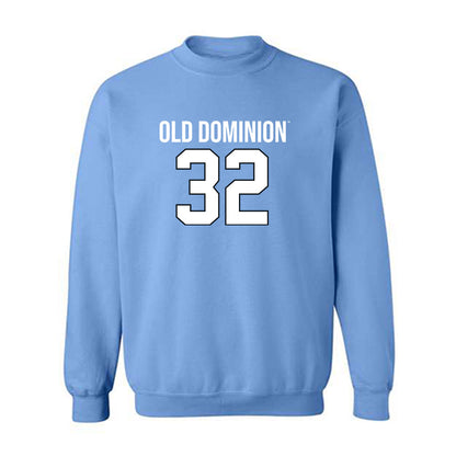 Old Dominion - NCAA Football : Jamez Drummer - Replica Shersey Crewneck Sweatshirt-0