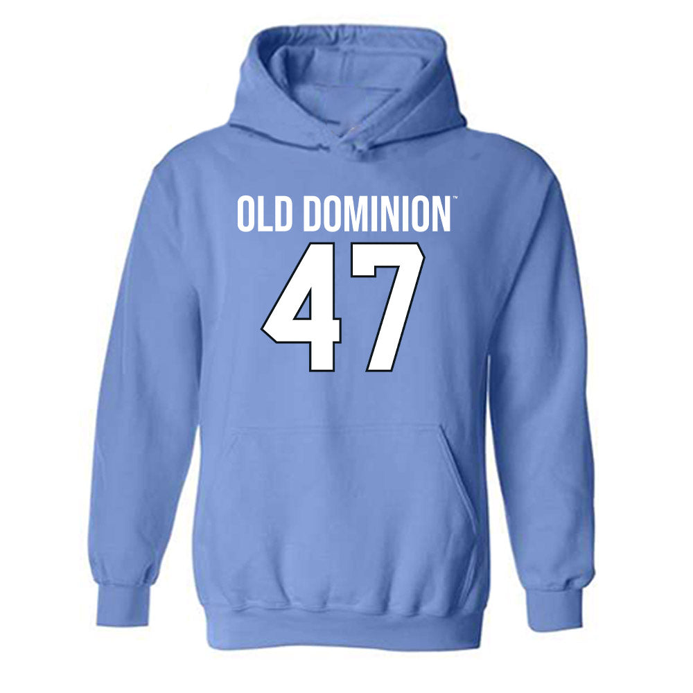 Old Dominion - NCAA Football : Ashten Dunman - Replica Shersey Hooded Sweatshirt-0