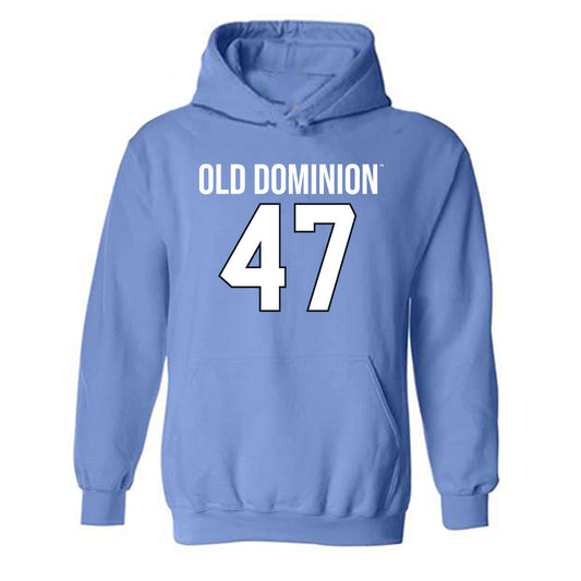 Old Dominion - NCAA Football : Ashten Dunman - Replica Shersey Hooded Sweatshirt-0