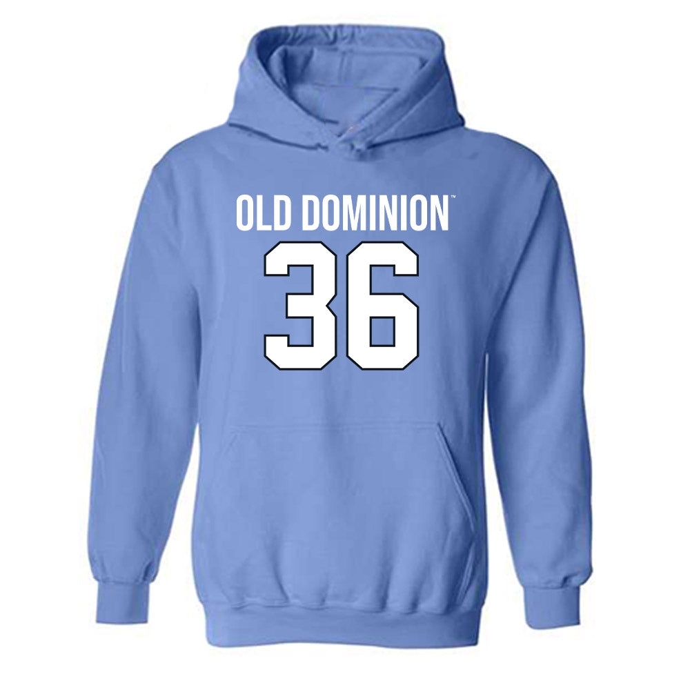 Old Dominion - NCAA Football : Javen Gibson - Replica Shersey Hooded Sweatshirt-0