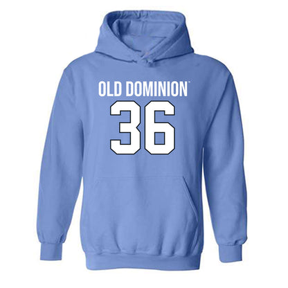 Old Dominion - NCAA Football : Javen Gibson - Replica Shersey Hooded Sweatshirt-0