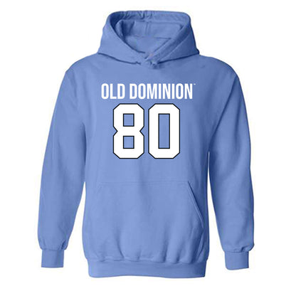Old Dominion - NCAA Football : Christopher Warren - Replica Shersey Hooded Sweatshirt-0