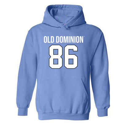 Old Dominion - NCAA Football : Leon Haughton J - Replica Shersey Hooded Sweatshirt-0