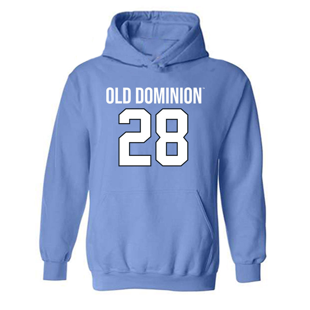 Old Dominion - NCAA Football : Chris Boykins - Replica Shersey Hooded Sweatshirt-0