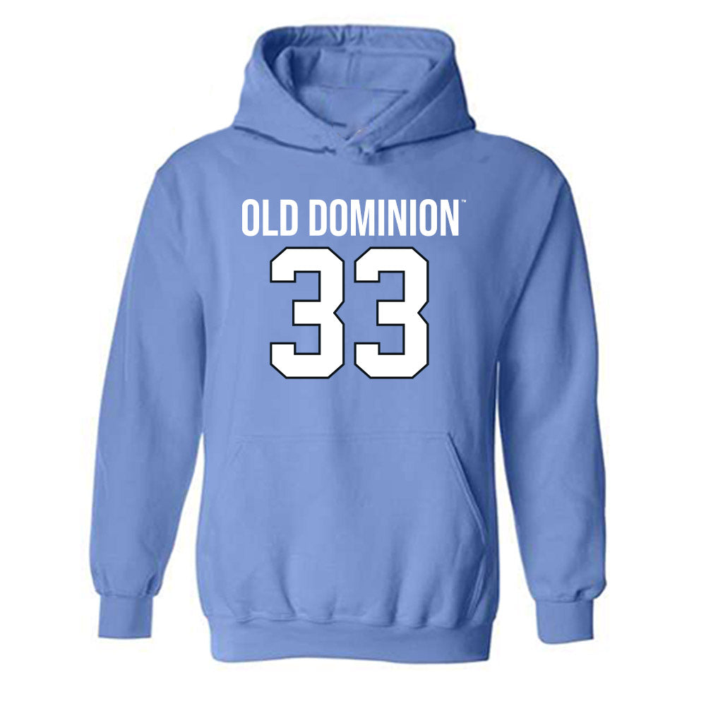Old Dominion - NCAA Football : Shaq Leaks - Replica Shersey Hooded Sweatshirt-0