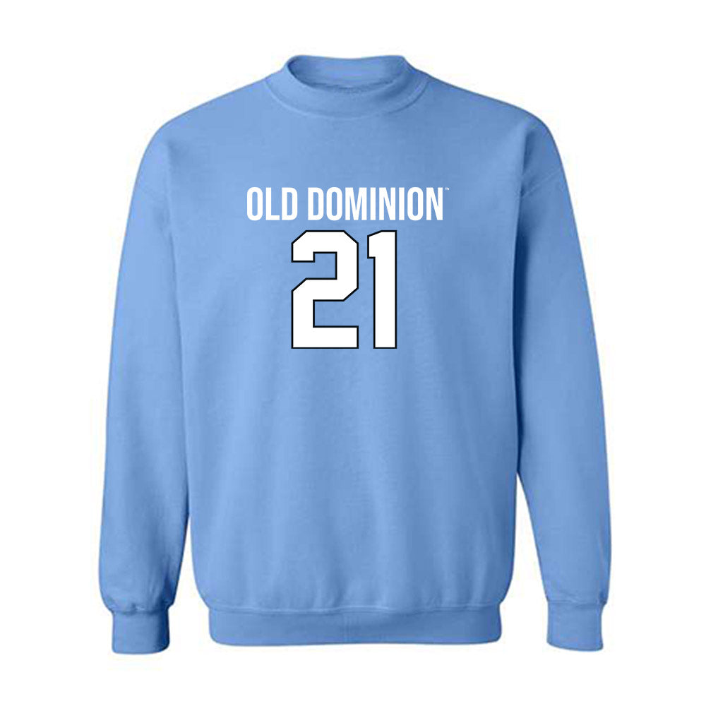 Old Dominion - NCAA Football : Eddie Guerra - Replica Shersey Crewneck Sweatshirt-0